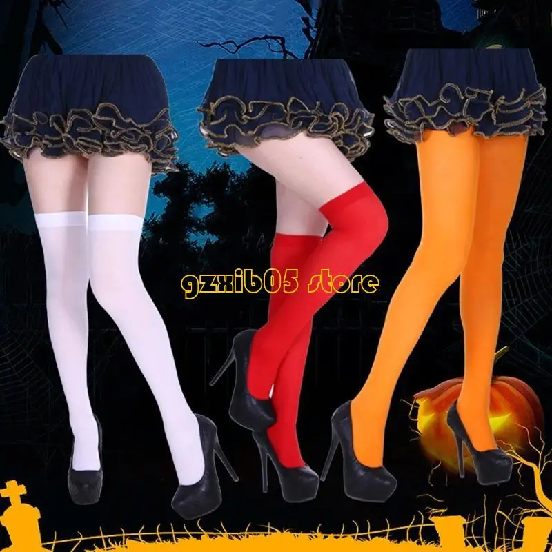 

C9GE Halloween Cosplay Stockings Women's Stocking Leggings Ladies Pantyhose Stockings