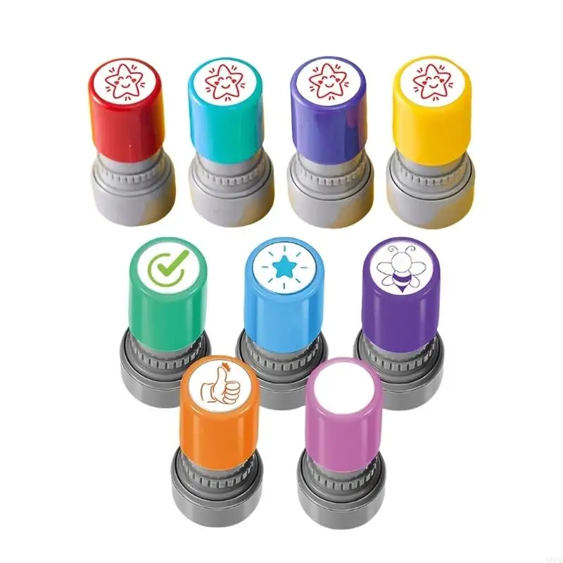   Educational Craft For Children Cartoon Stamps Easy Grip Design Enhances Creativity Motor Skills Development