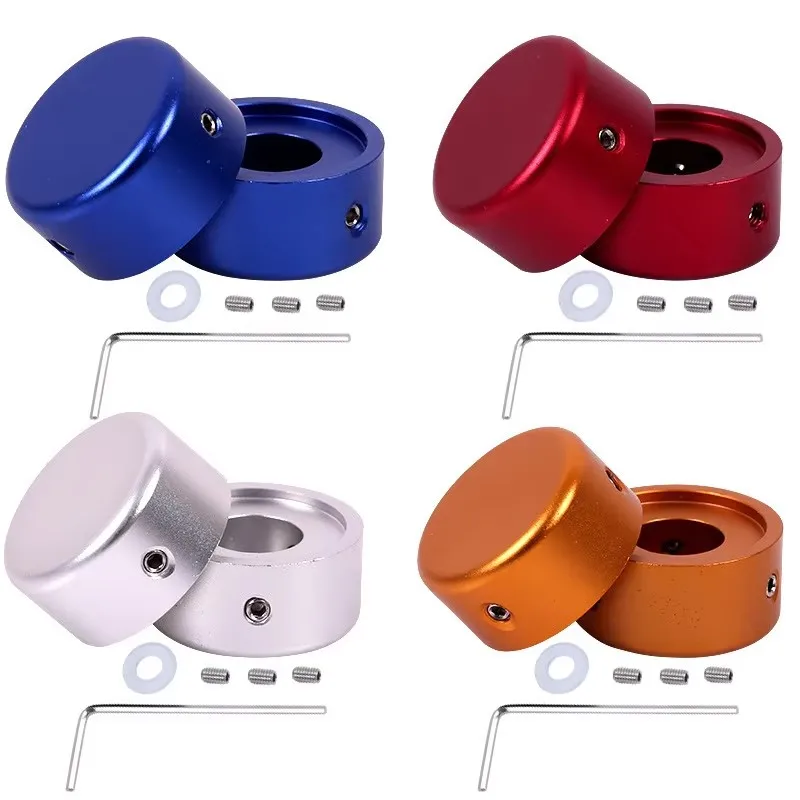 Aluminum Alloy Stepping Nail Cap, Single Piece Comprehensive Effect Device, Foot Protection Sleeve, Electric Guitar, Bass