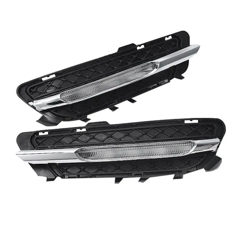 

Top!-Car Running Lights Car LED Daytime Running Lights 2128851674 For Mercedes Benz W212 E250 E300 E350 2009-2013