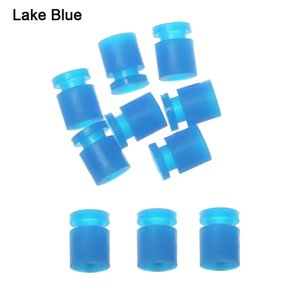 10pcs 8*6*3mm Rubber Damper Balls Anti Vibration V2 Upgraded M3 Soft Mount Shock Absorption Balls Multicolors Silicone
