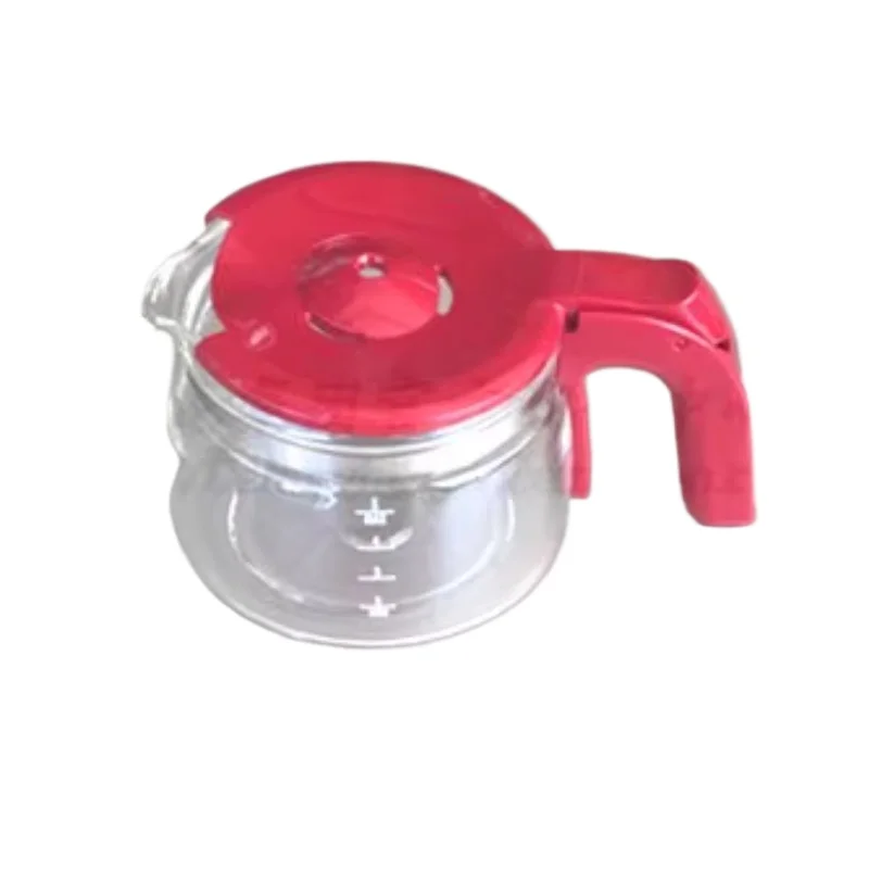 Suitable for Delong Drip Coffee Machine ICM14011 Red Coffee Pot Coffee Cup Red Glass Pot