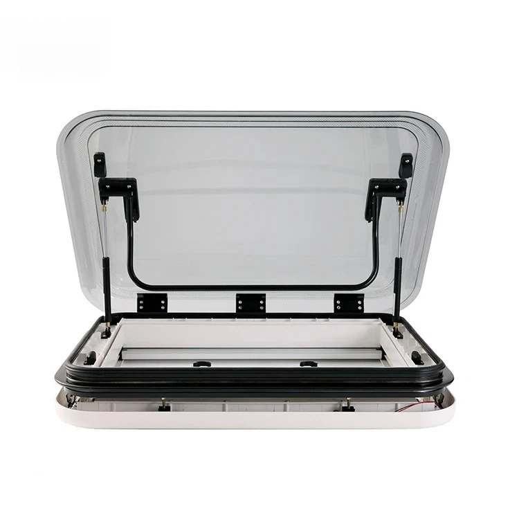 RV Caravan Roof Vent Skylight PMMA Grass Cover