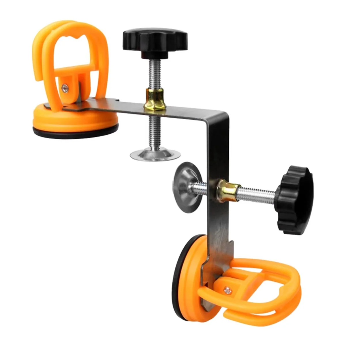 FTGT NEW 90 Degree Countertop Seam Setter, Right Angle Stone Setter Installation Tool Stainless Steel, Double Suction Cup