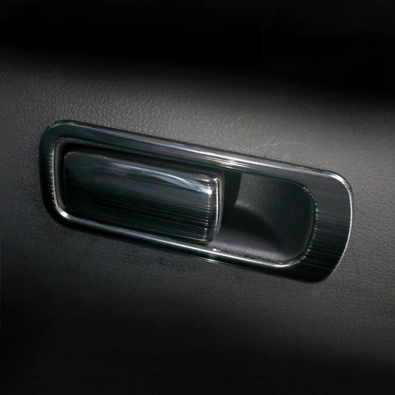 For Mazda 3 BP 2019 2020 2021 2022 2023 2024 2025 Car Copilot Storage Glove Box Handle Frame Cover Trim Sticker Accessories view 2