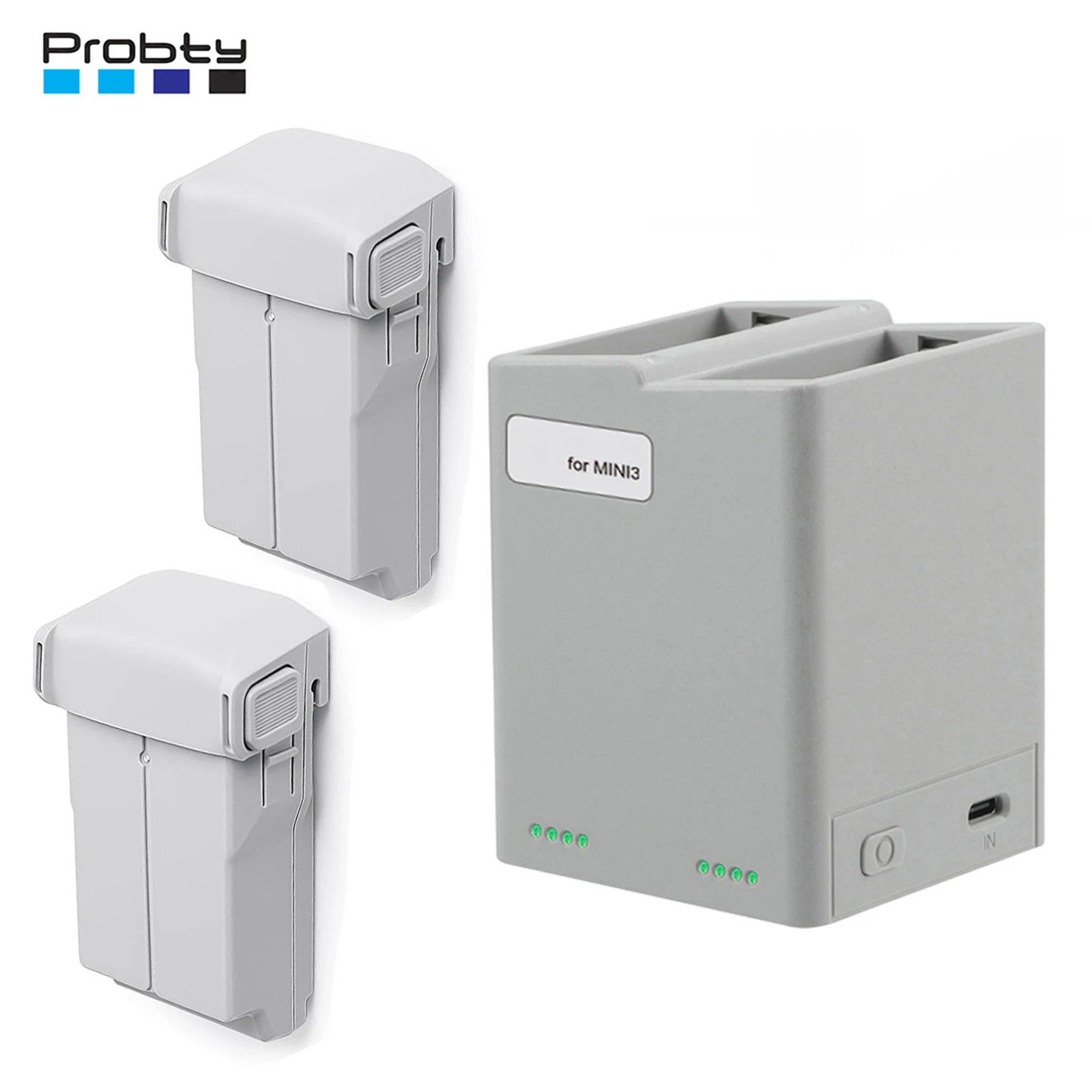 For Mini 3 Pro Battery for Mini 3/Mini 3/4 Pro Series Intelligent Flight Battery plus and Two-Way 2-Channel Charging Hub