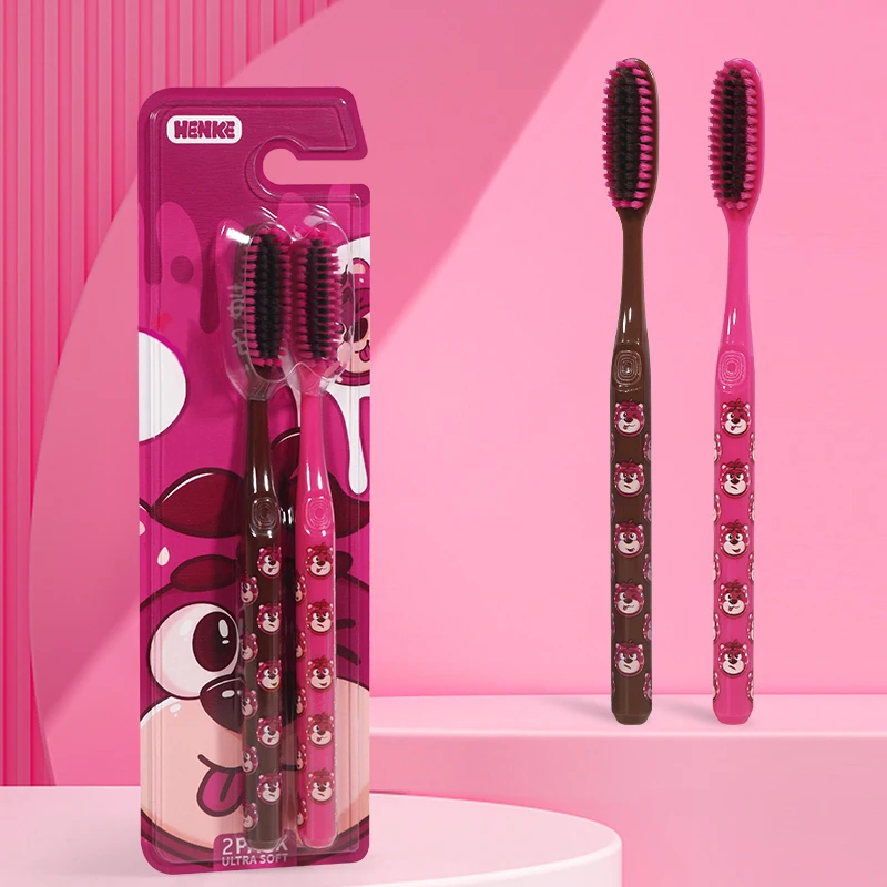 

Набор из 2 зубных щеток премиум-класса для взрослых в подарочной упаковке, для глубокой чистки и ухода за полостью рта, подходит для чувствительных десен, с мягкой щетиной