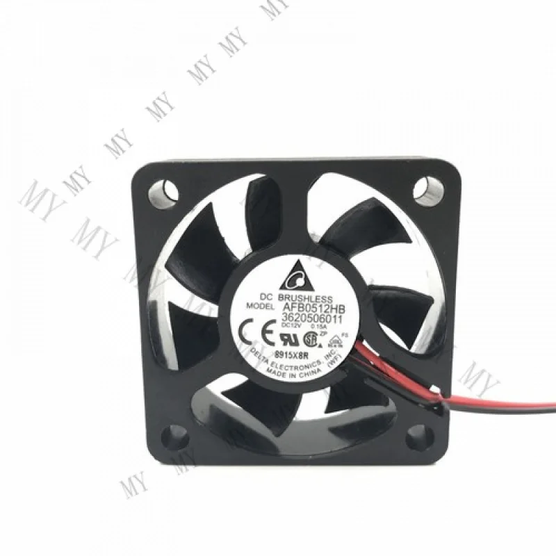 

Вентилятор охлаждения TT 1 шт. для DELTA Fan AFB0512HB DC 12V 0.15A 50*50*15 мм, 2-проводной