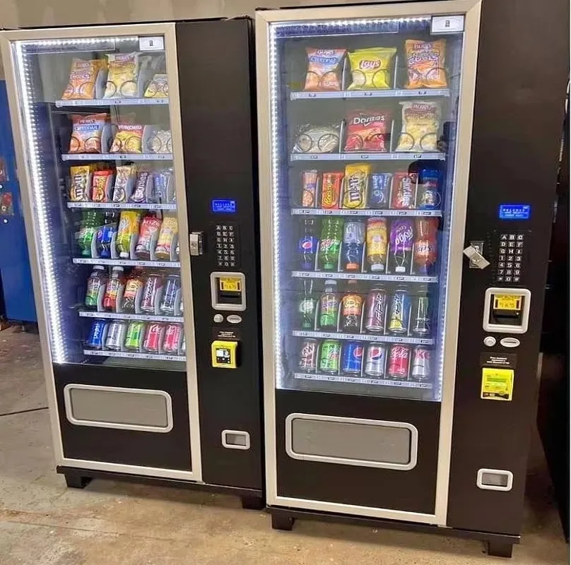 Intelligent Snack Vending Machine Commercial Beverage Drink Food Dispenser Self Service Retail Equipment