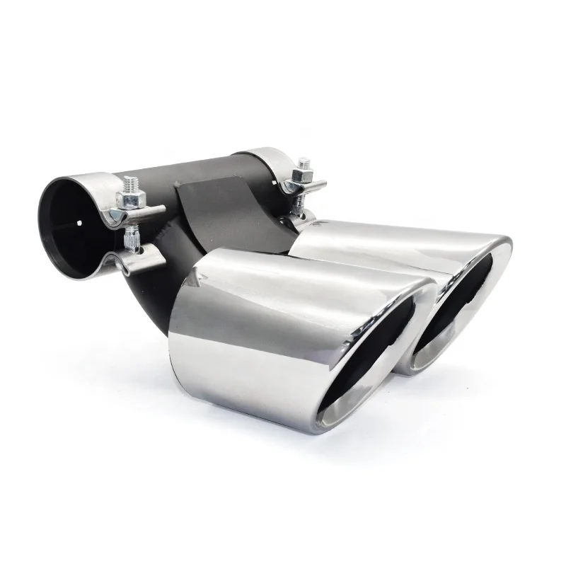 Sypes 1 Pair 304 Stainless Steel 2008-2016 Mufflers Nozzles GTS Cayman 718 Exhaust Tip 987 Exhaust Pipe For Porsche Boxster 718