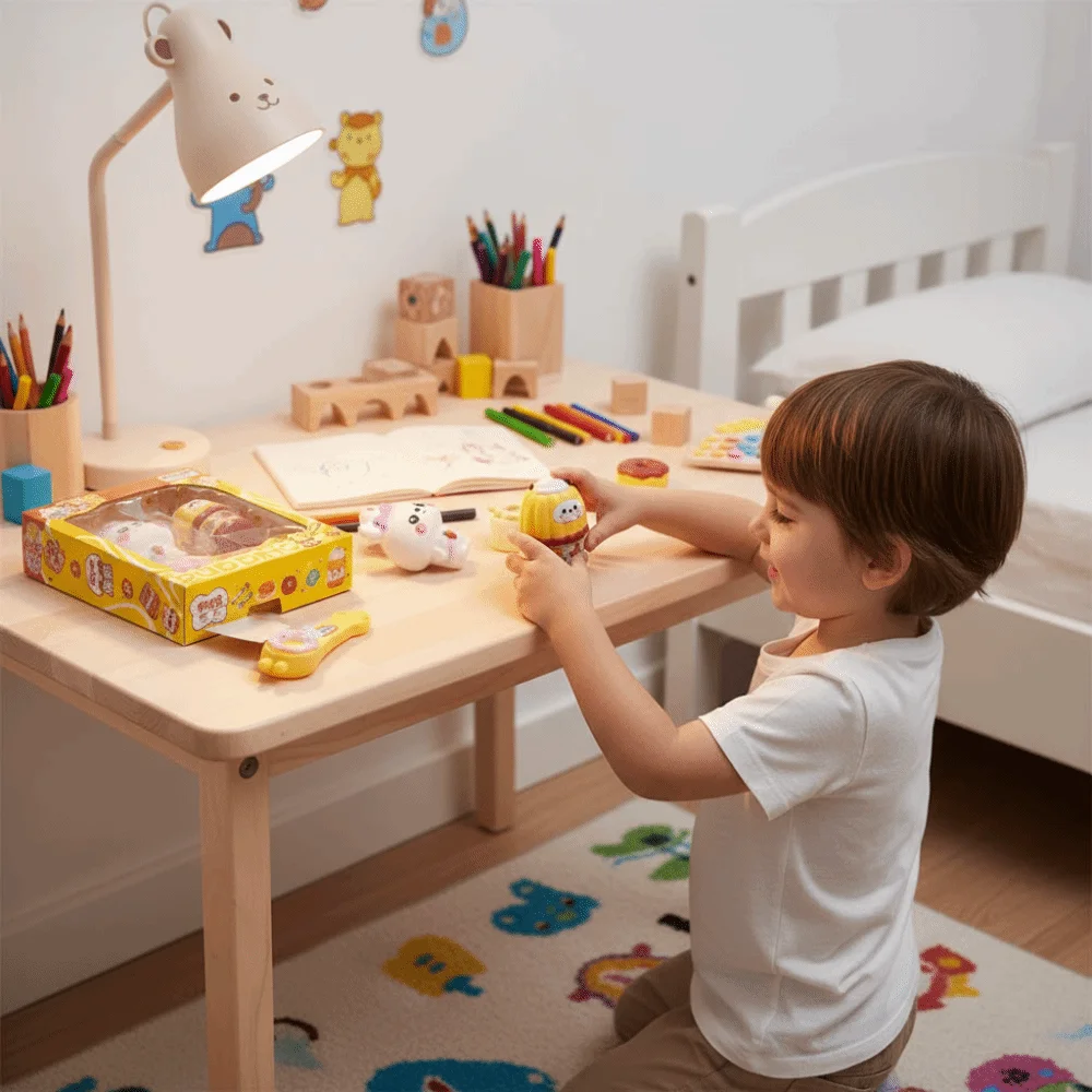 

Игровой набор для раннего развития: имитация кормления — пудинг, клубничное желе. Кавайная ролевая игра.