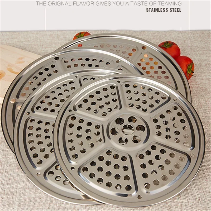 أدوات المطبخ عالية الجودة من الفولاذ المقاوم للصدأ 304، حجرة بخارية، لوحة تبخير كبيرة مع رف لطباخ الأرز على البخار #2