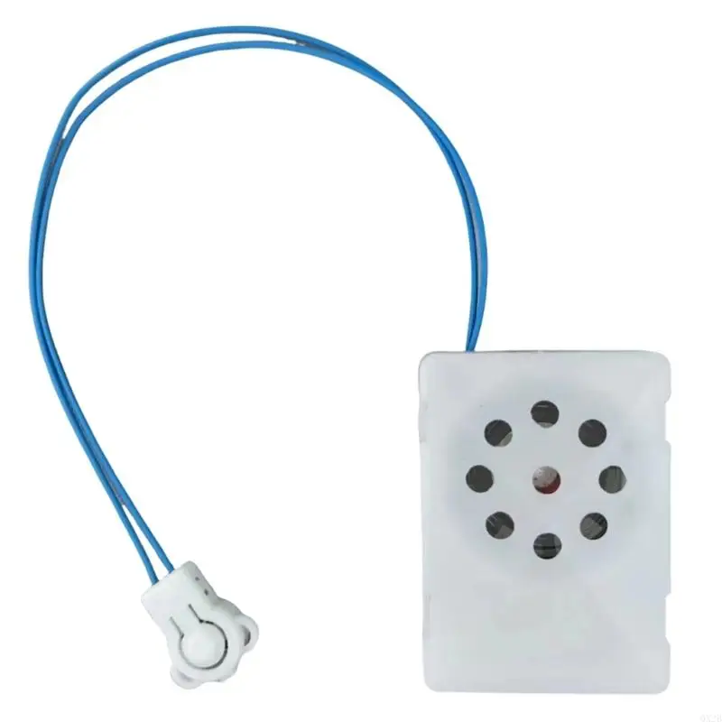 QX2B Voice Recorder для фаршированного устройства записи звука животных с кнопкой переключателя