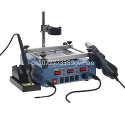 BGA repair station PCB preheater iron hot air gun welding station maintenance tool 863 welding station 3-in-1