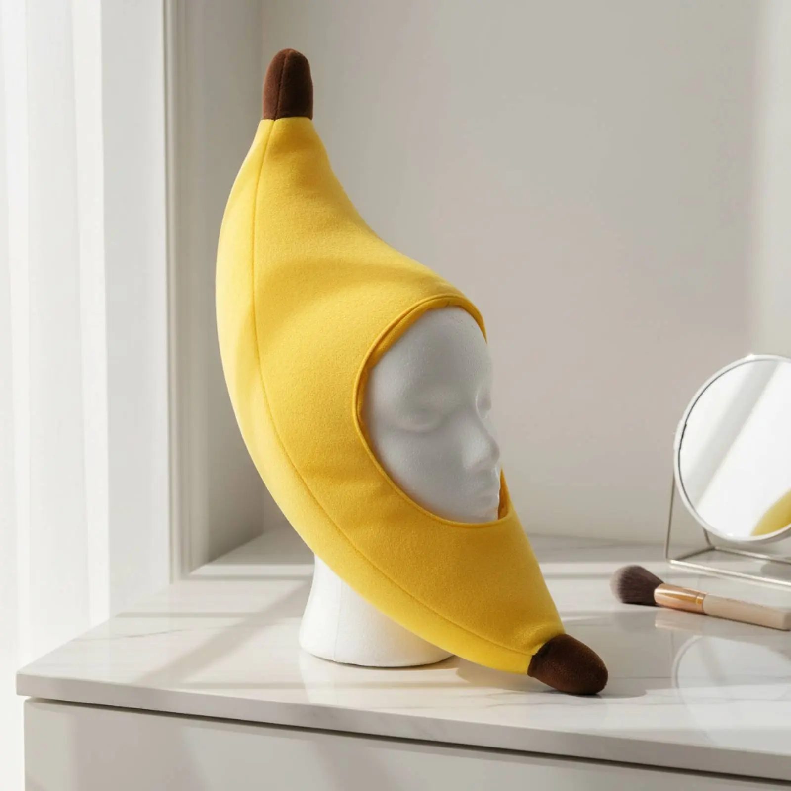 Gorro de Plátano de Talla Única, Suave y Divertido, Ligero y Cómodo para Niños