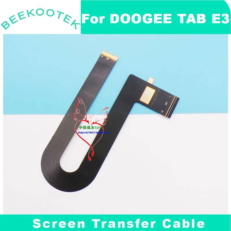 New Original DOOGEE TAB E3 TAB E3 Pro TAB E3 Max Screen Display Trasnsfer Cable flex FPC For DOOGEE TAB E3 Tablet