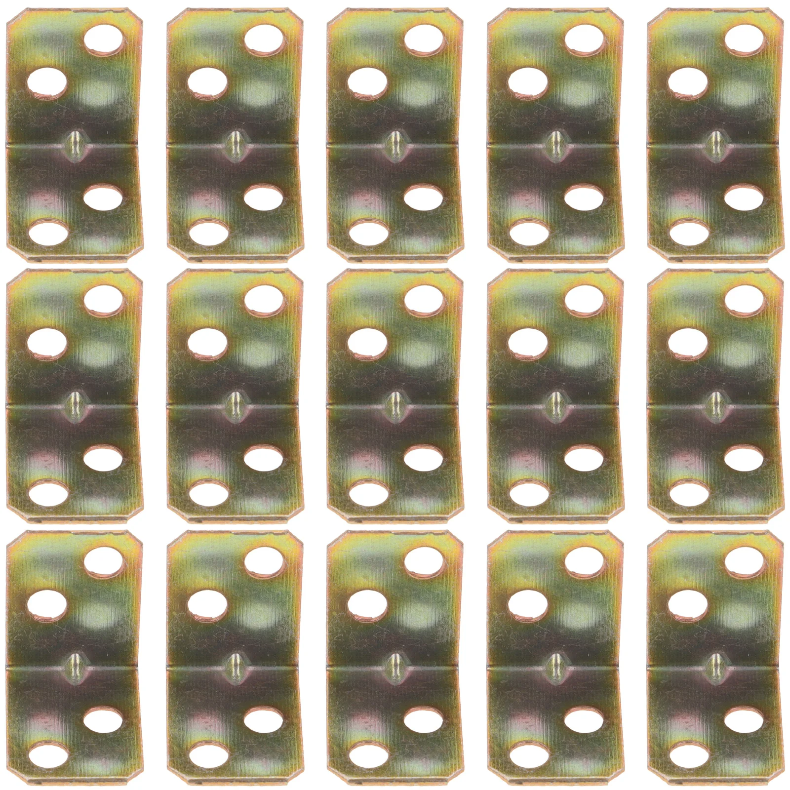 

20Pcs Metal Corner Brackets L Shape Heavy Duty Shelf Supports for Bookshelves Cabinets Furniture Layer Board Braces