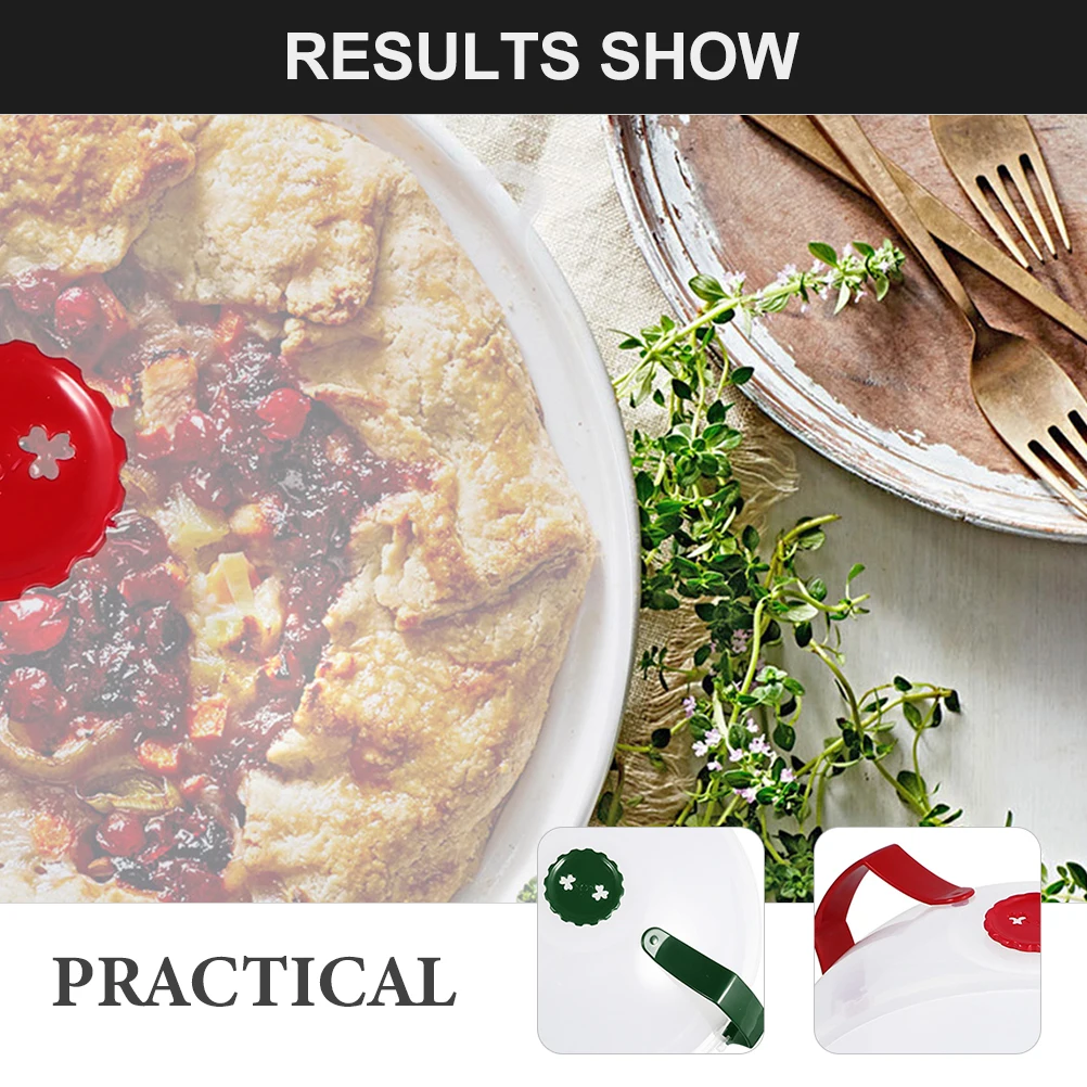 

2Pcs Mesh Food Covers PP Material Dust proof Protective Transparent Design Ergonomic H Lightweight Practical Hygienic