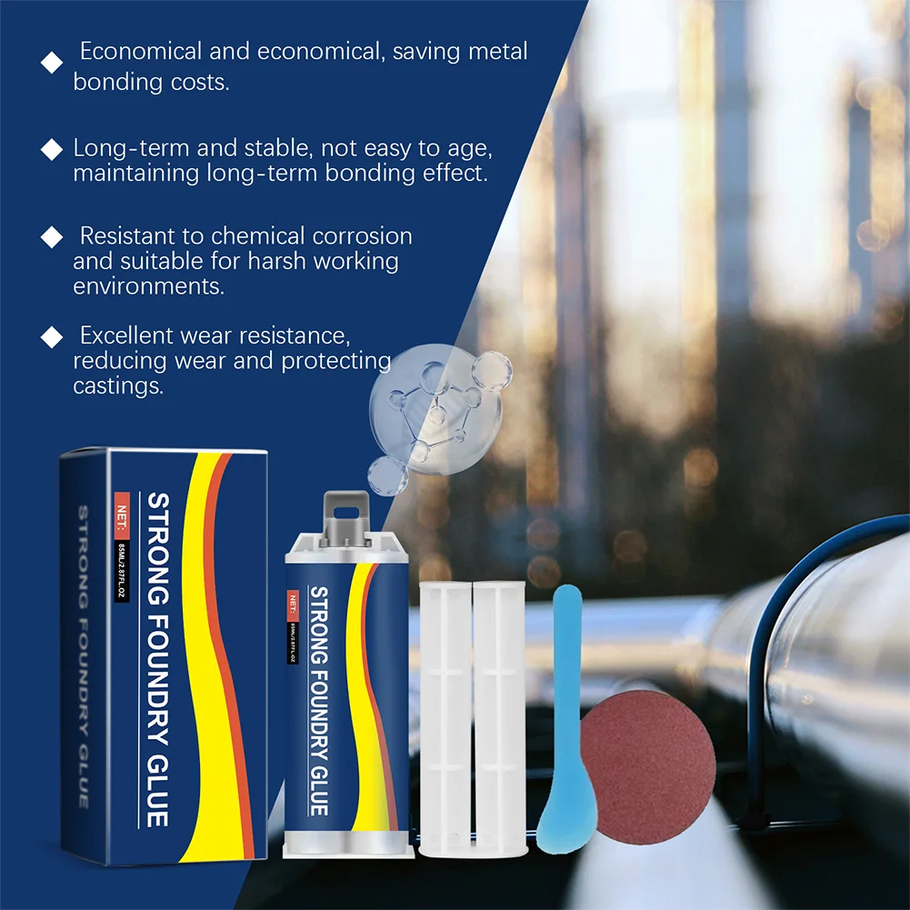 High Temperature  Casting Repair Metal Repair Glue Liquid Welding Filler for Metal
