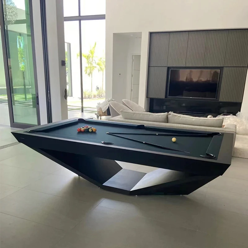 Tournament 7ft Solid Wood Leg Slate 9 Ball Pool Table Billiard Table Excluding Freight