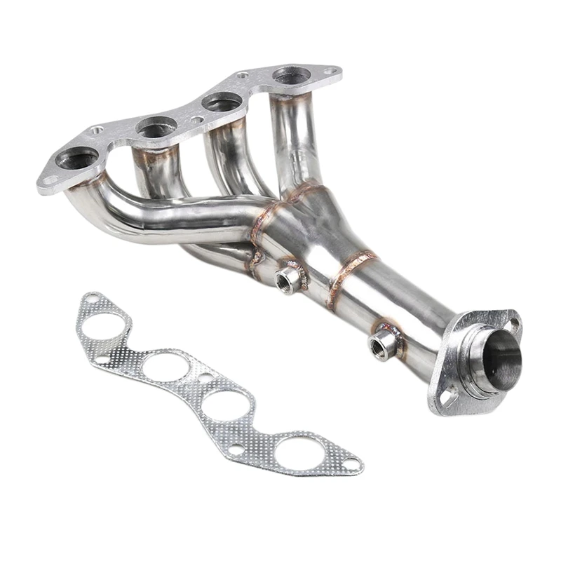 

Stainless Steel 4-1 Exhaust Header Manifold For 01-05 Honda Civic DX/LX EM/ES 4CYL