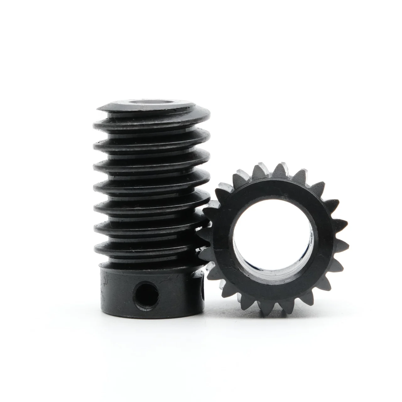 1:20 Angle Gearbox Micro Mechanical Arm Precision Positioning Device 1 Modulus Metal Worm Gear Transmission Device