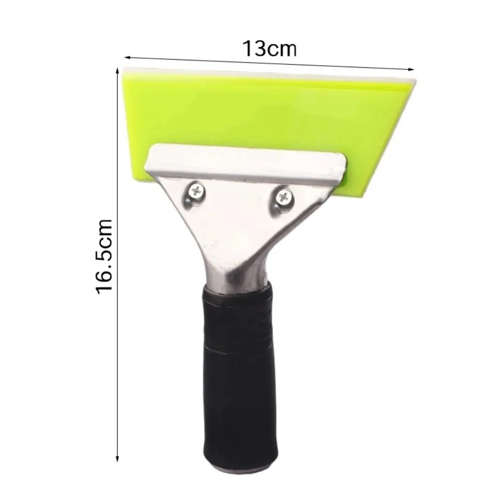 Stainless Steel Handle Car Window Tint Squeegee Oxford Rubber Replaceable Insert Vinyl Wrap Squeegee Professional Grade