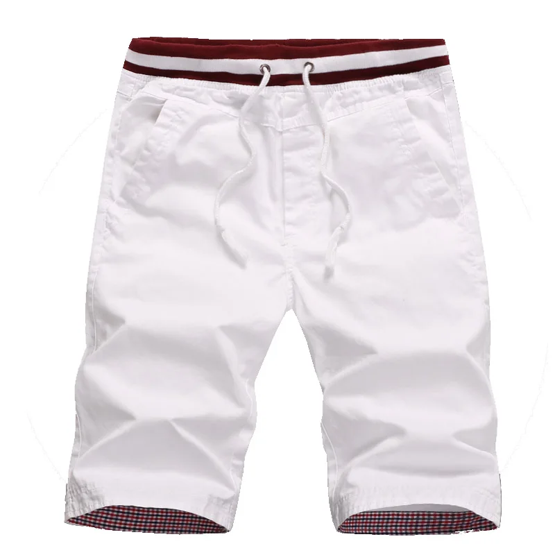 Men's Casual Slim Sports Pants  Color Leisure Five-Button orts orts Tubular Stretch Regular Waist Youth Sle