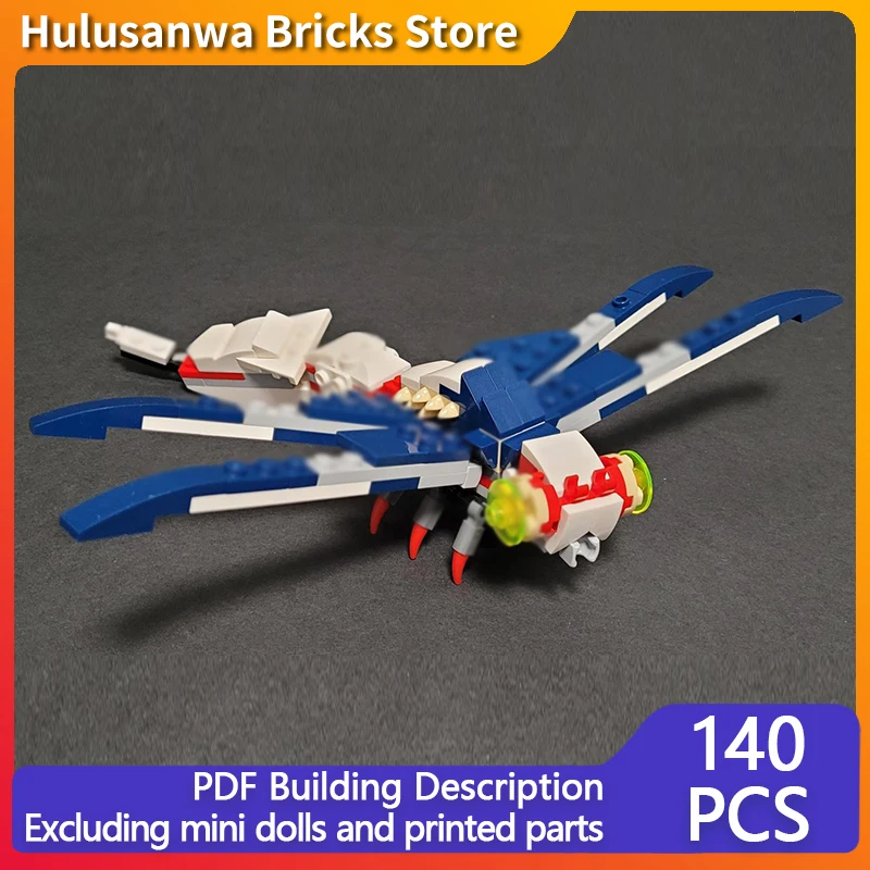 

Creators Animal Series Model MOC Building Bricks Dragonfly Insect Modular Technology Gifts Holiday Assemble Children Toys Suit