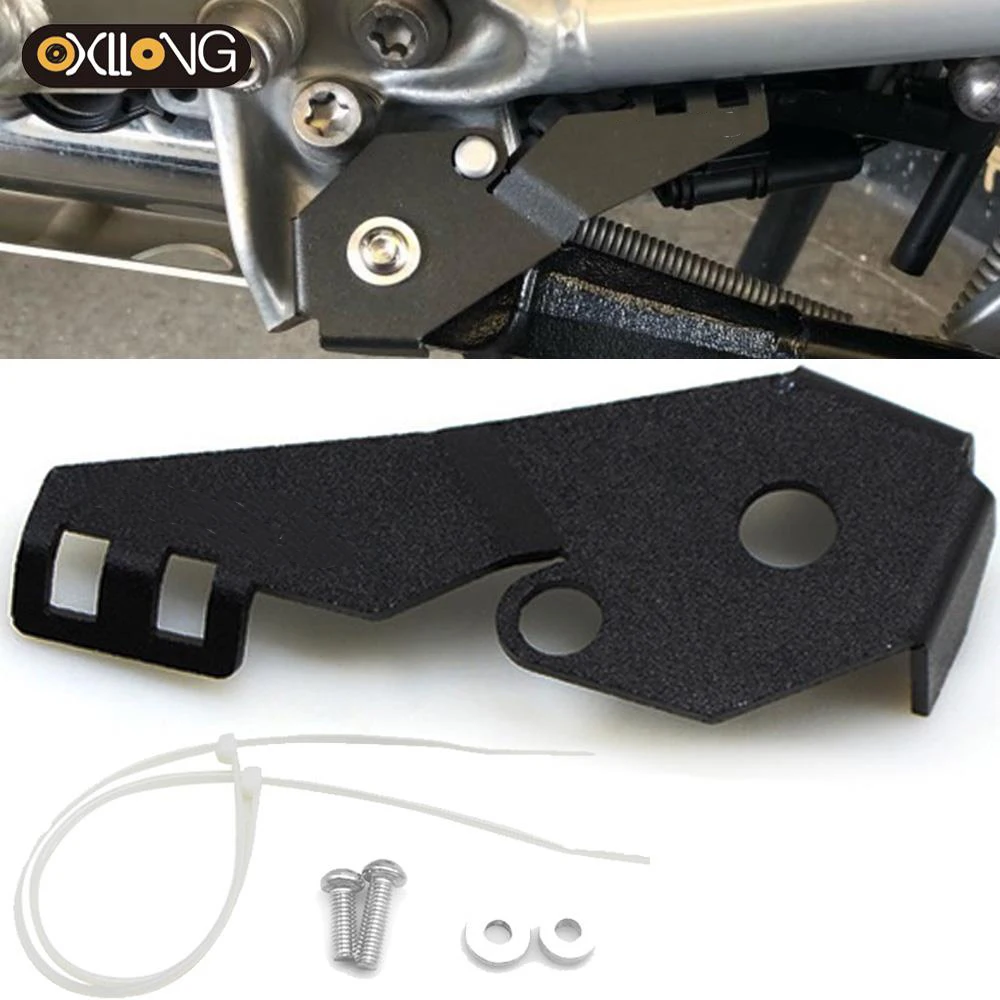 R1250GS For BMW R1250GS R 1250 GS Adventure 2018-2020 2019 Sidestand Guard Side Stand Switch Protector Cover R1200GS 2014-2017