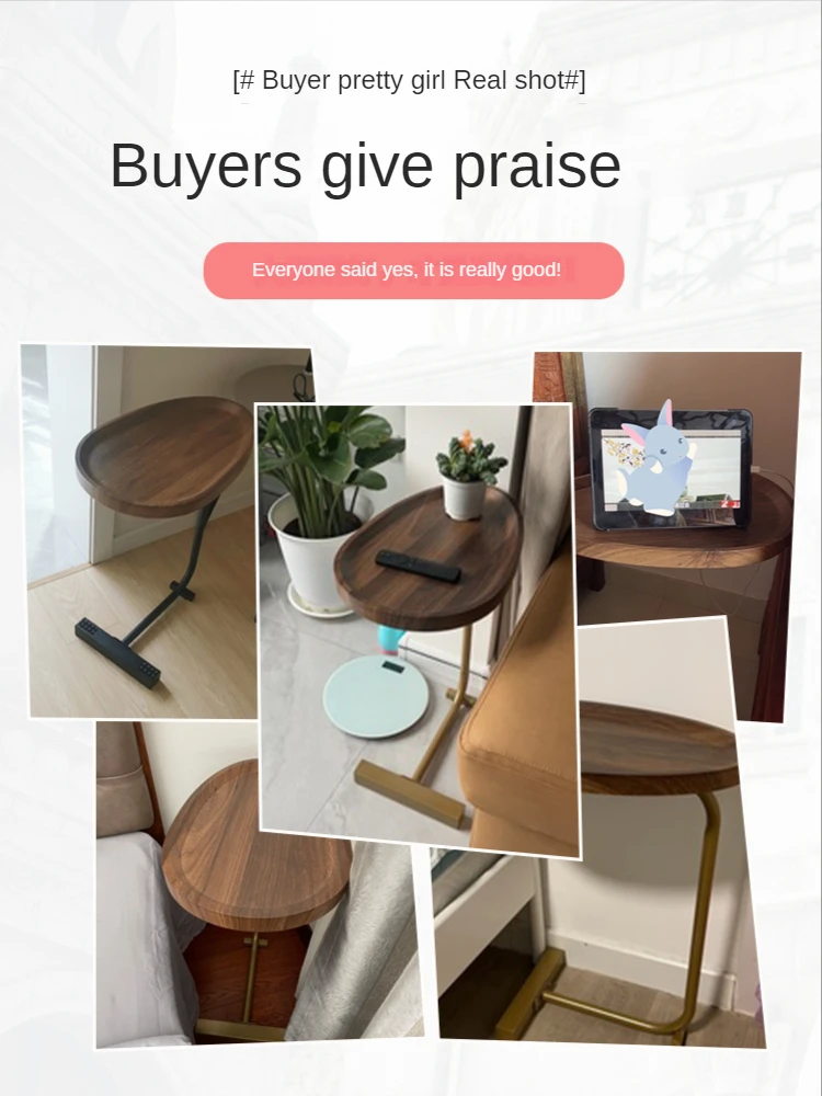 ポータブルコーヒーテーブル,リビングルームのベッドサイドテーブル,ポータブル,ミニマリスト,創造性,高級品,小さなベッドサイドティーテーブル