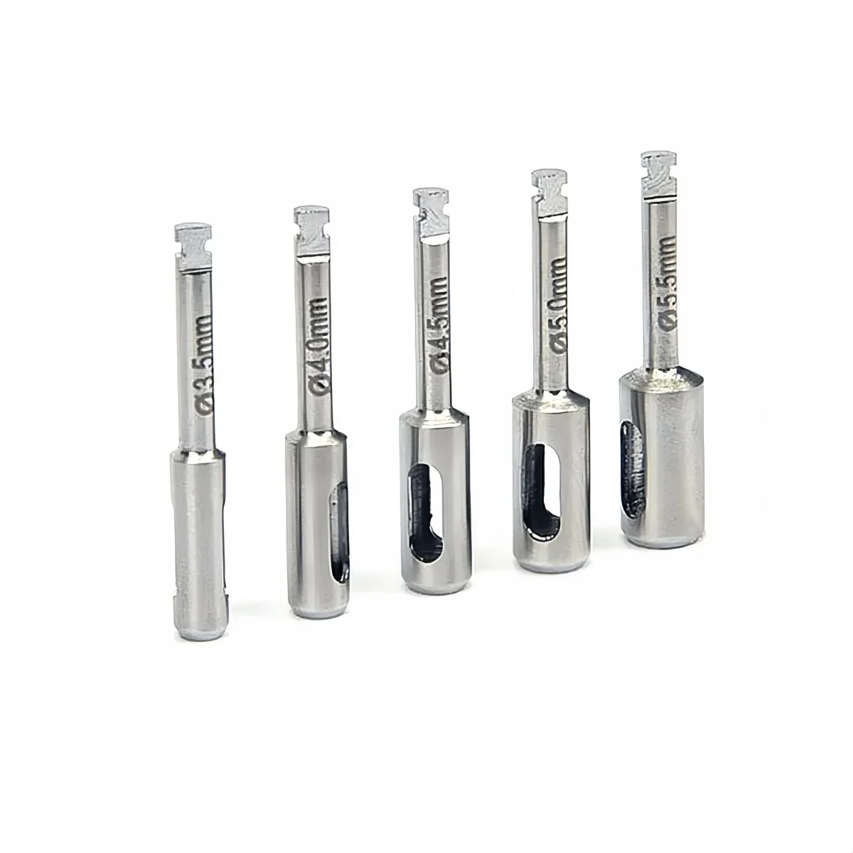 1set Dental Implant Tissue Punch Stainless Steel Gingival Ring Cutter Low Speed Handpiece Compatible Surgical Instrument Tools