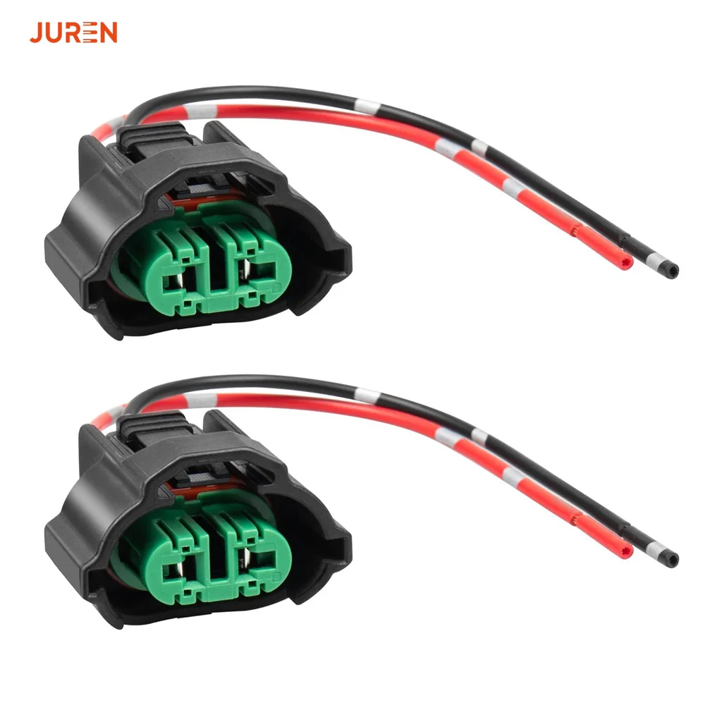 

2pcs H11 12V Female Socket Light Harness Connector Light Wiring Harness for Fog Lamp Headlight