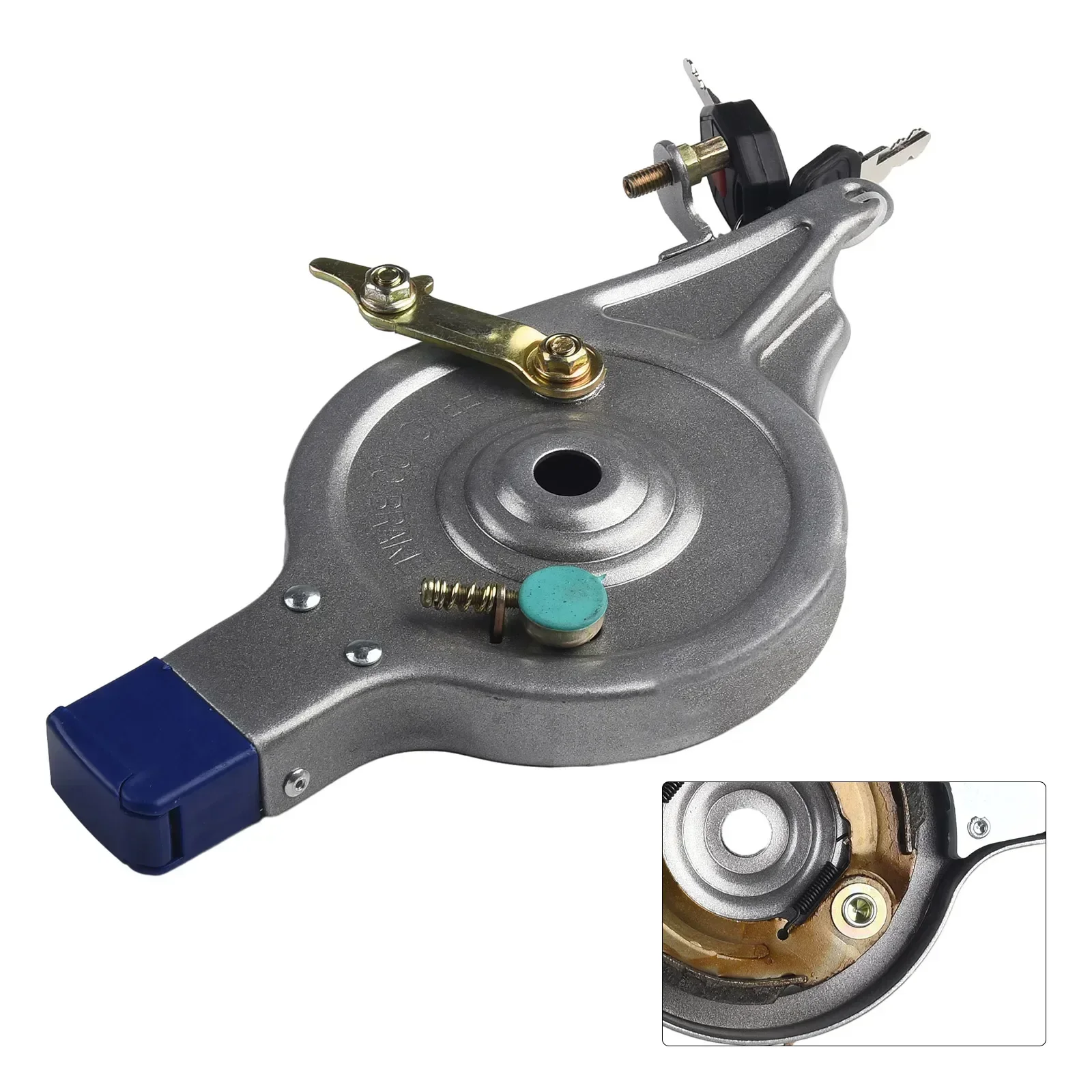 

Electric Rise Brake Rear Brake Safe Built-In Button Battery Low Noise Noiseless Temperature With Lock 90/100 Type