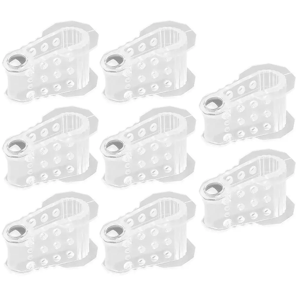 

4 пары магнитных разделителей для пальцев ног, эргономичный корректор вальгусной деформации стопы, средство для лечения натискающих пальцев и бурсита, инструмент для ухода за ногами