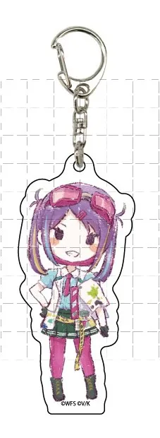 لعبة MISATO NIKAIDO IROHA ISHII FUBUKI MIKOTO RISA MUROFUSHI المفاتيح دمية أنيمي الاكريليك كيرينغ قلادة للهدايا #3