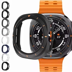 For Samsung Galaxy Watch 7 Ultra 47mm Smart Watch PC Protect Shell Protector Watch 47mm Frame Protective Case Bumper Shell
