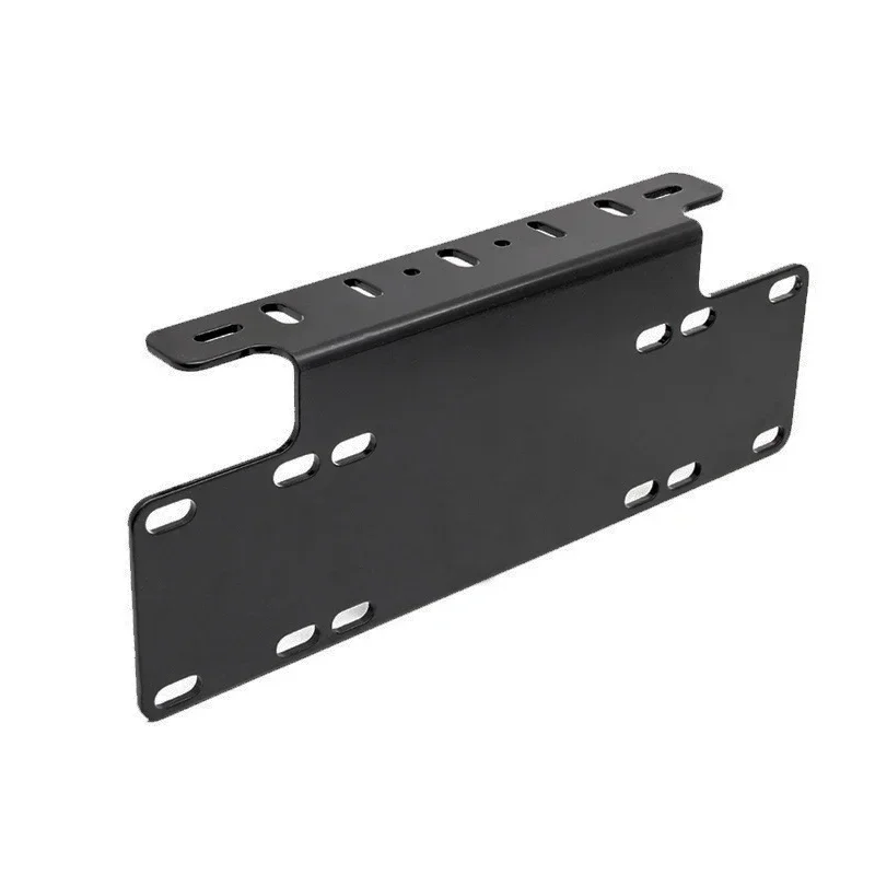 Brackets Car Front Bumper License Plate Mount Bracket Holder Frame LED Work Light Bar Automobile Driving Plates Accessory