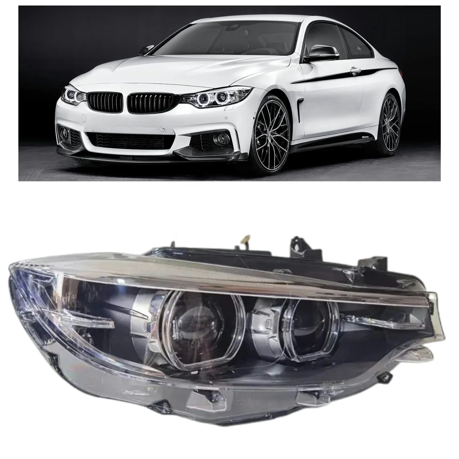 F32 F33 F36 M3 M4 425i 430i 440i 2017-2020 LED Headlight Assembly OEM Front Auto Lamp Parts
