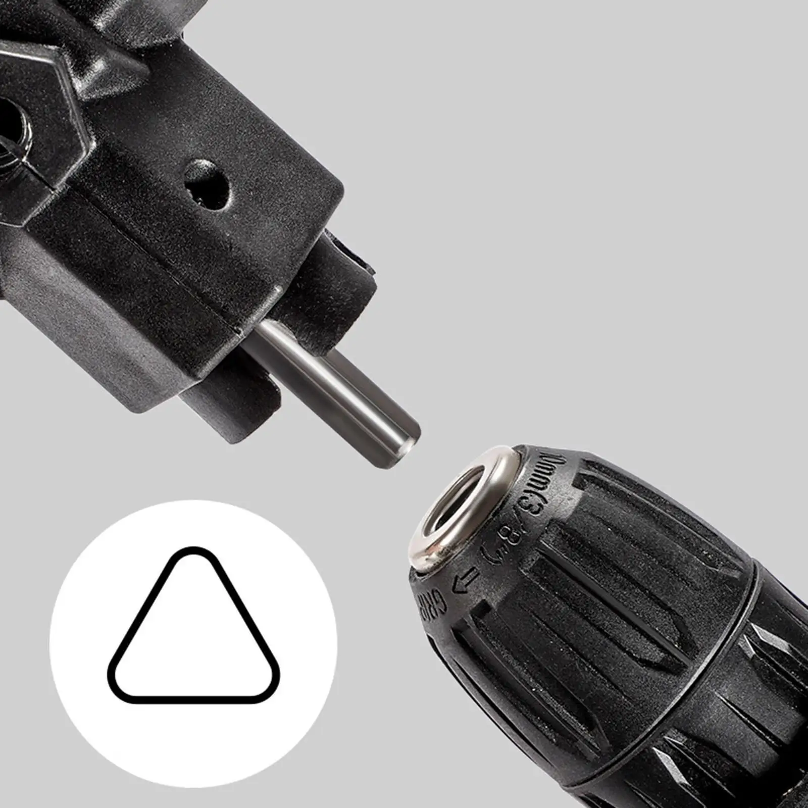Right Angle Drill Adapter with Handle Professional Drill Driver 90 Degree Rotation Drill Accessory for Home Workshop Use