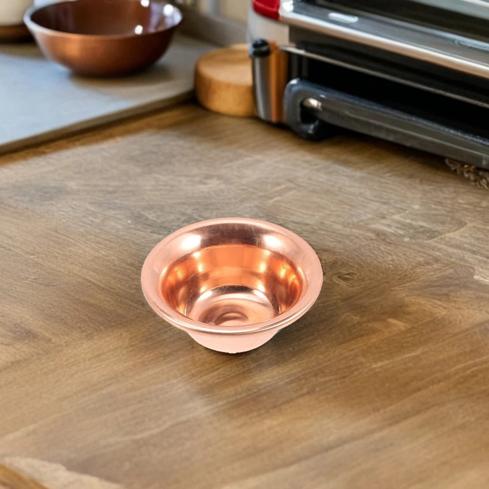 

7Pcs Copper Ritual Bowl Set for Buddhist Meditation Yoga Incense Burner Smudging Ceremony Offering Plate Decorative Table