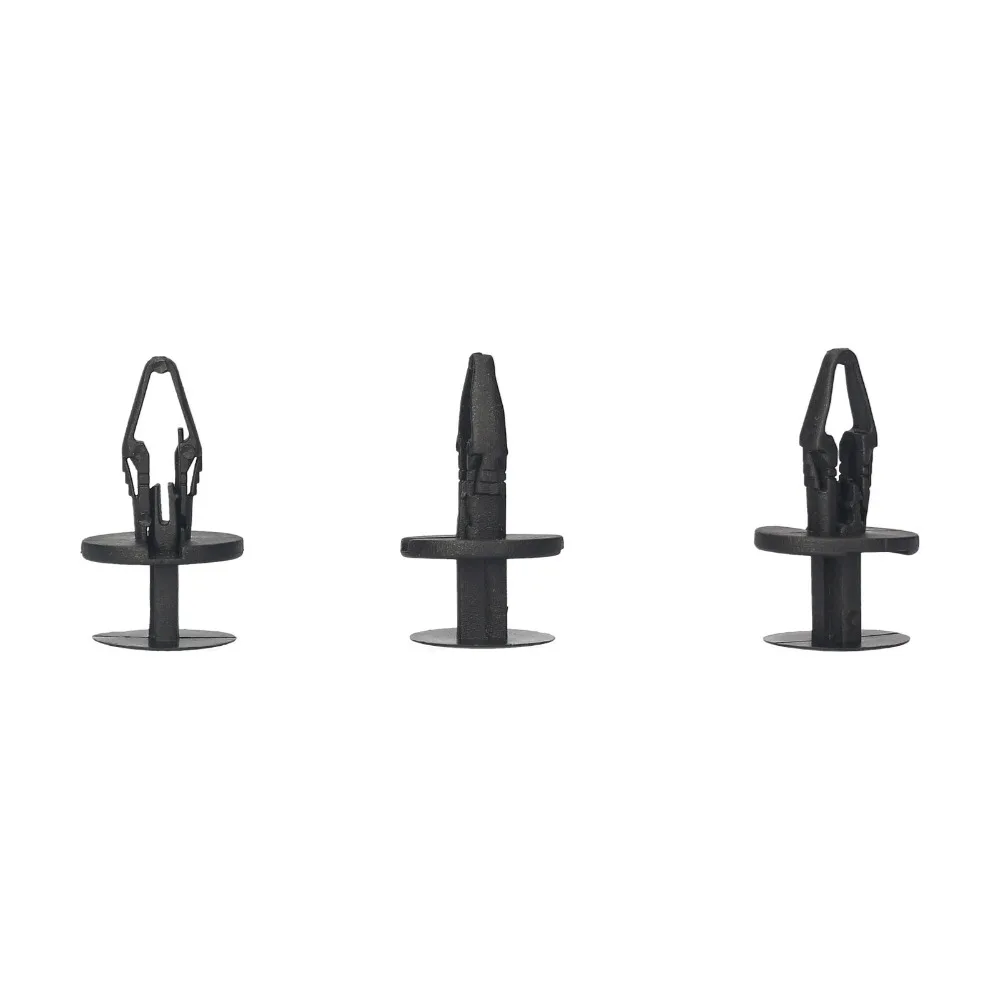 100pcs Durable Push Type Liner Clips Fastener Retainer Black Cowl & Liner Clips Retainer Clips For Car Body Work