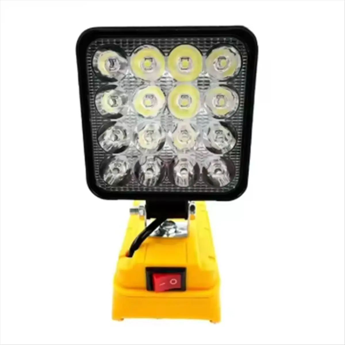 ل 18 فولت بطارية ليثيوم أيون اللاسلكي LED ضوء العمل 4 بوصة مصباح يدوي المحمولة مصباح الفيضانات في حالات الطوارئ مصباح التخييم #6