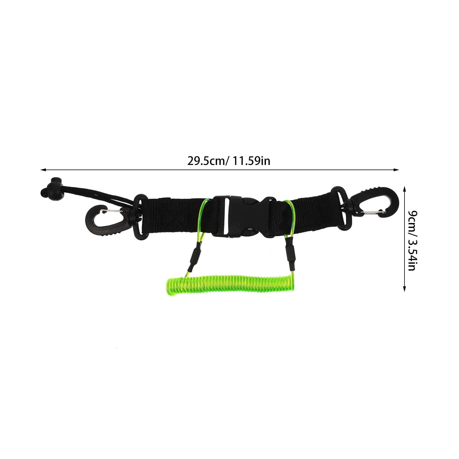 

Anti-Lost Spring Lanyard for Camera Premium Diving Wrist Strap Lightweight Quick Release Secure Fit for All Underwater