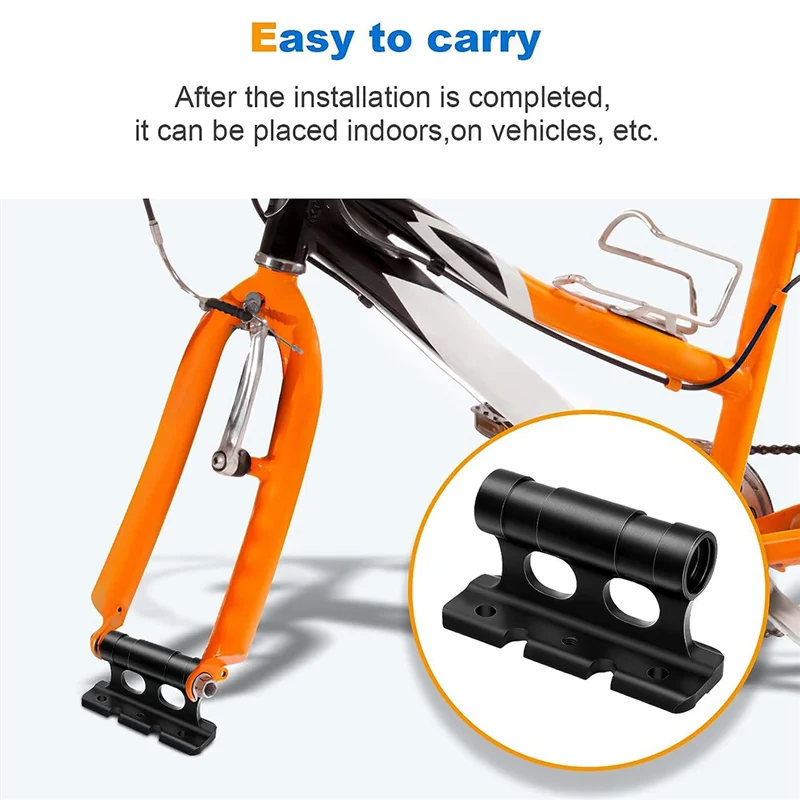 Bicycle Rack Car Roof-Top Mount Racks Road Bike Carrier Front Fork Quick Release Fixed Clip Parking Rack Bracket