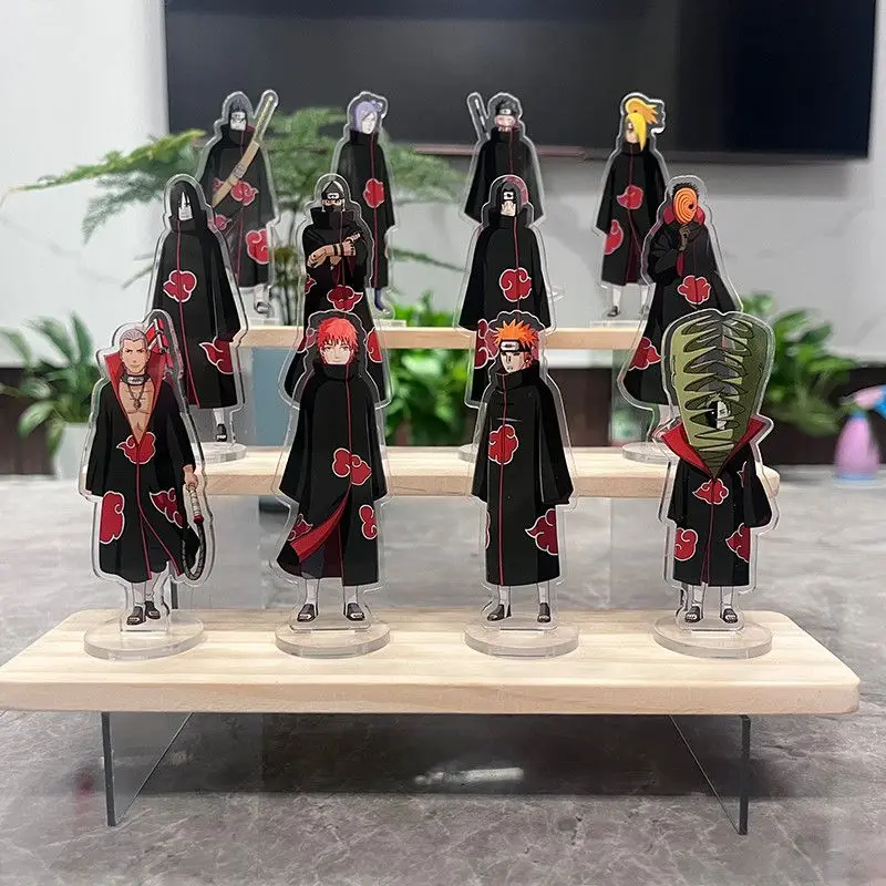 NARUTO Itachi Uchiha Cartoon Cute Acrylic Stand Anime Student Office Desktop Decoration Toy Anime Merchandise Wholesale view 6