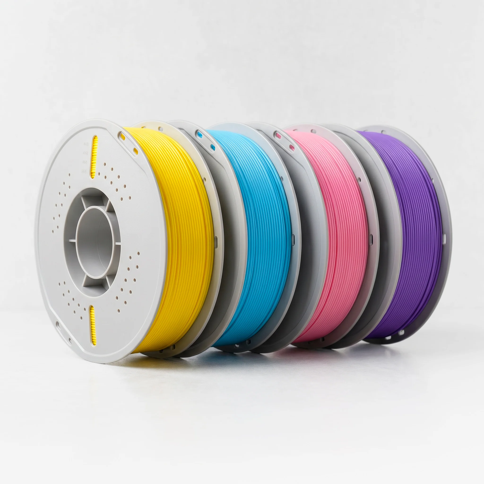 Flowfil PLA Plus Basic 3D Filament  1KG 1.75mm Neatly Wound High Toughness Multicolor Plastic PLA+ Filaments for Most FDM 3D Printer