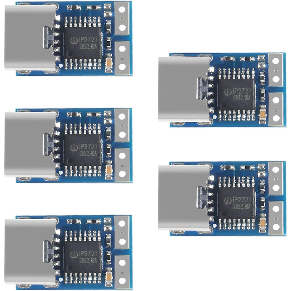 PDC004-PD PD Decoy Module, USB-C PD 9V 12V 15V 20V DC Fixed Voltage Power Trigger Module 5A Type-C Female Input for Notebook