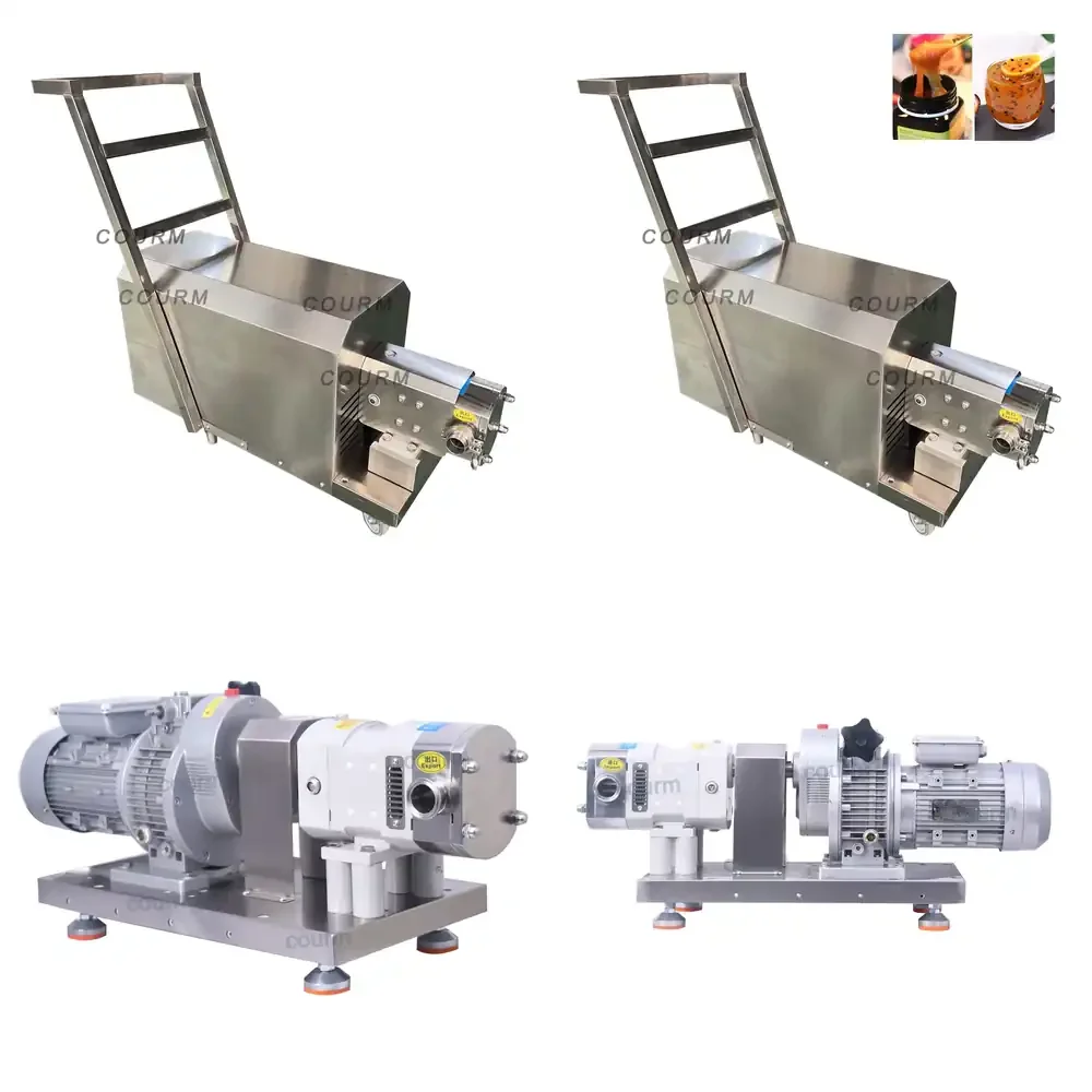 

Stainless Steel Sanitary Food Grade Rotary Lobe Pump Electric Meat Beer Molasses Sauce Honey Syrup Transfer Pump OEM