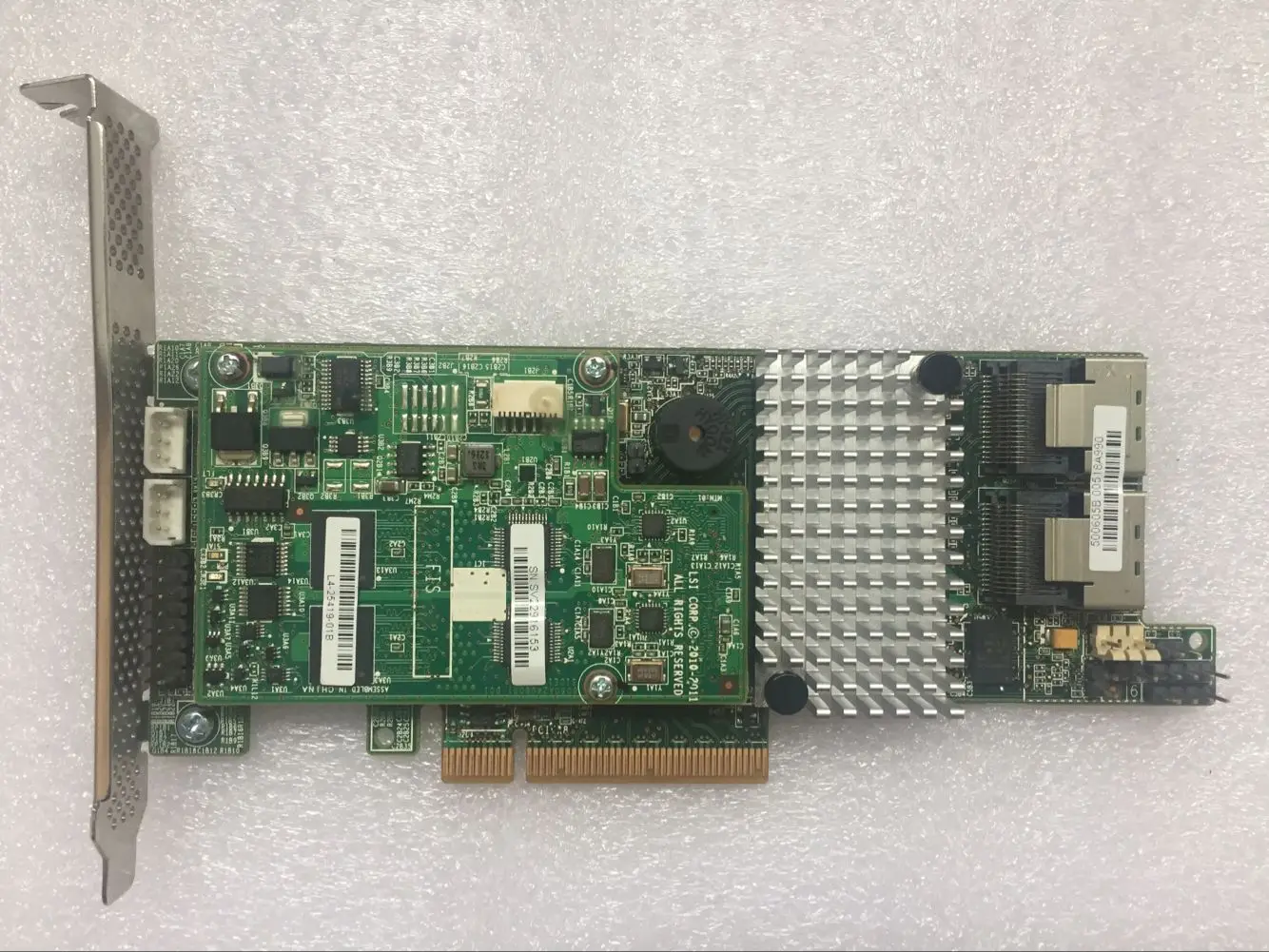 

LSI MegaRAID SAS 9266-8i 8-Port 1GB SATA/SAS RAID Controller card RAID 0, 1, 5, 6, 10, 50, 60